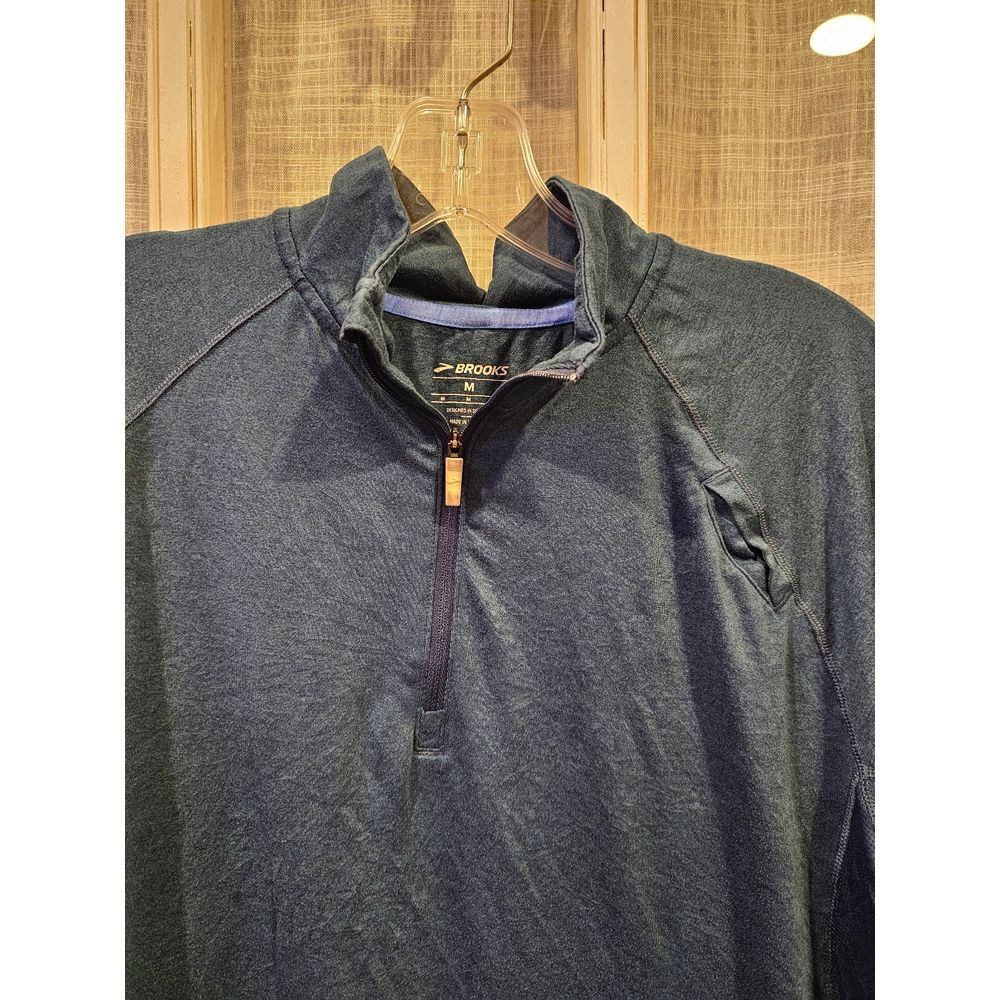 Brooks Run Happy Quarter Zip Pullover Men's Size Medium‎
